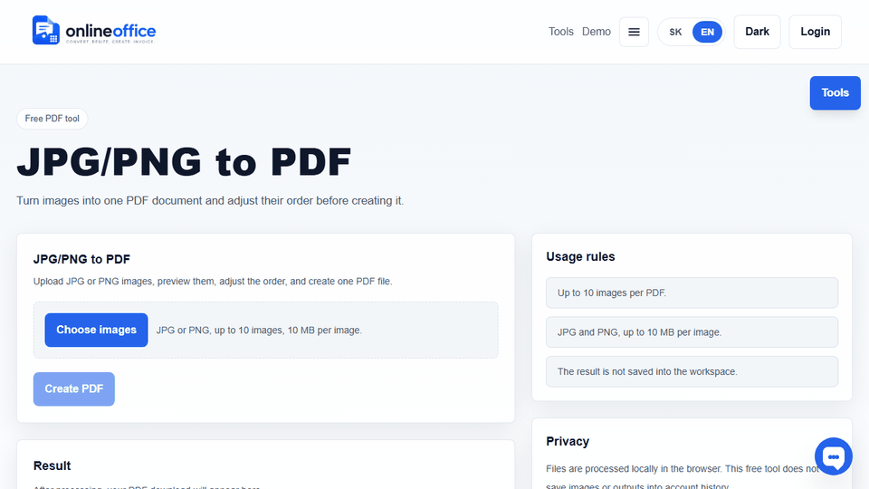Images to PDF