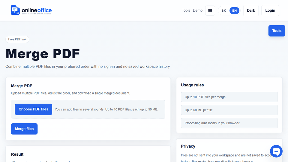 Merge PDF